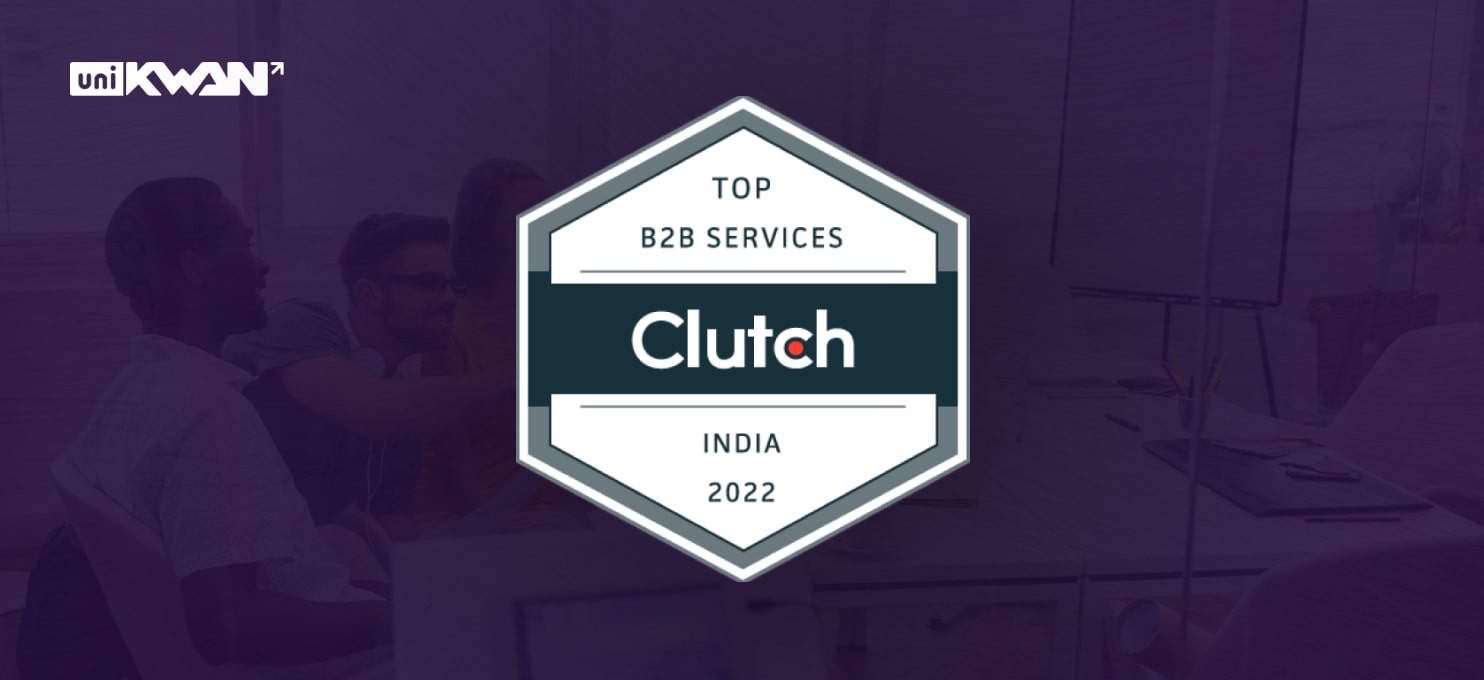 UniKwan Innovations recognized by Clutch as India's leading creative design agency in 2022.