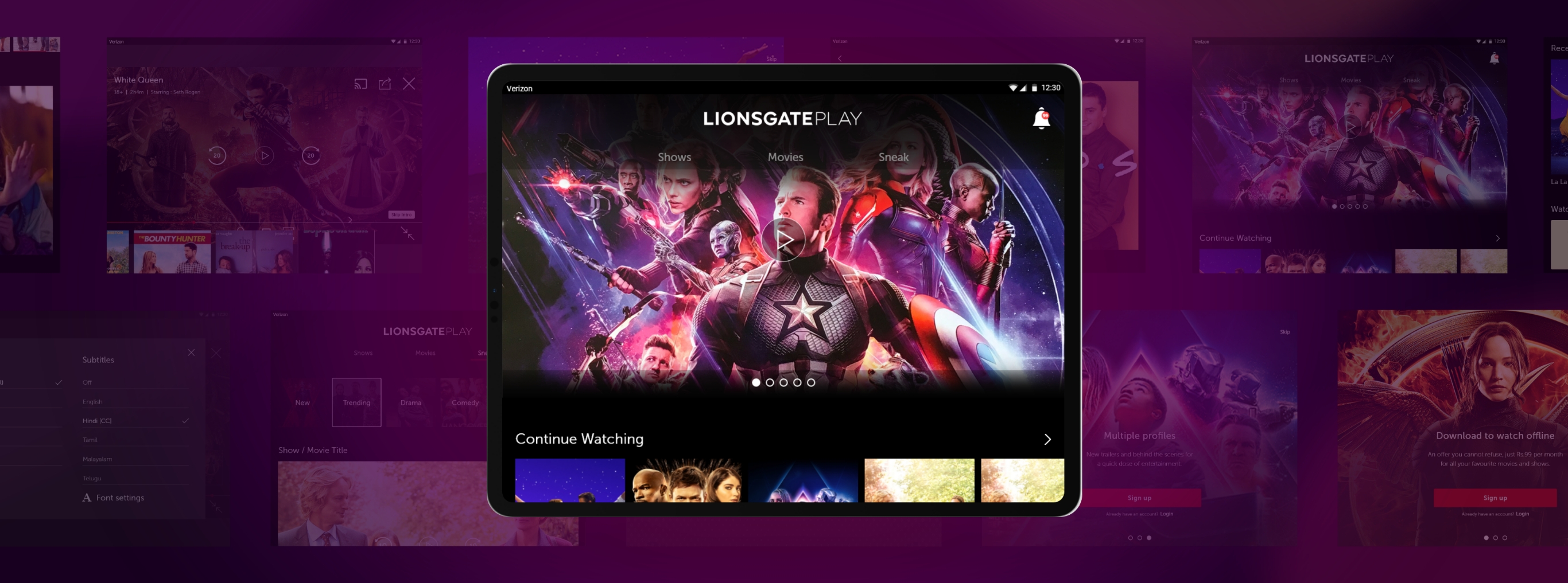 Lionsgate Play Screenshot